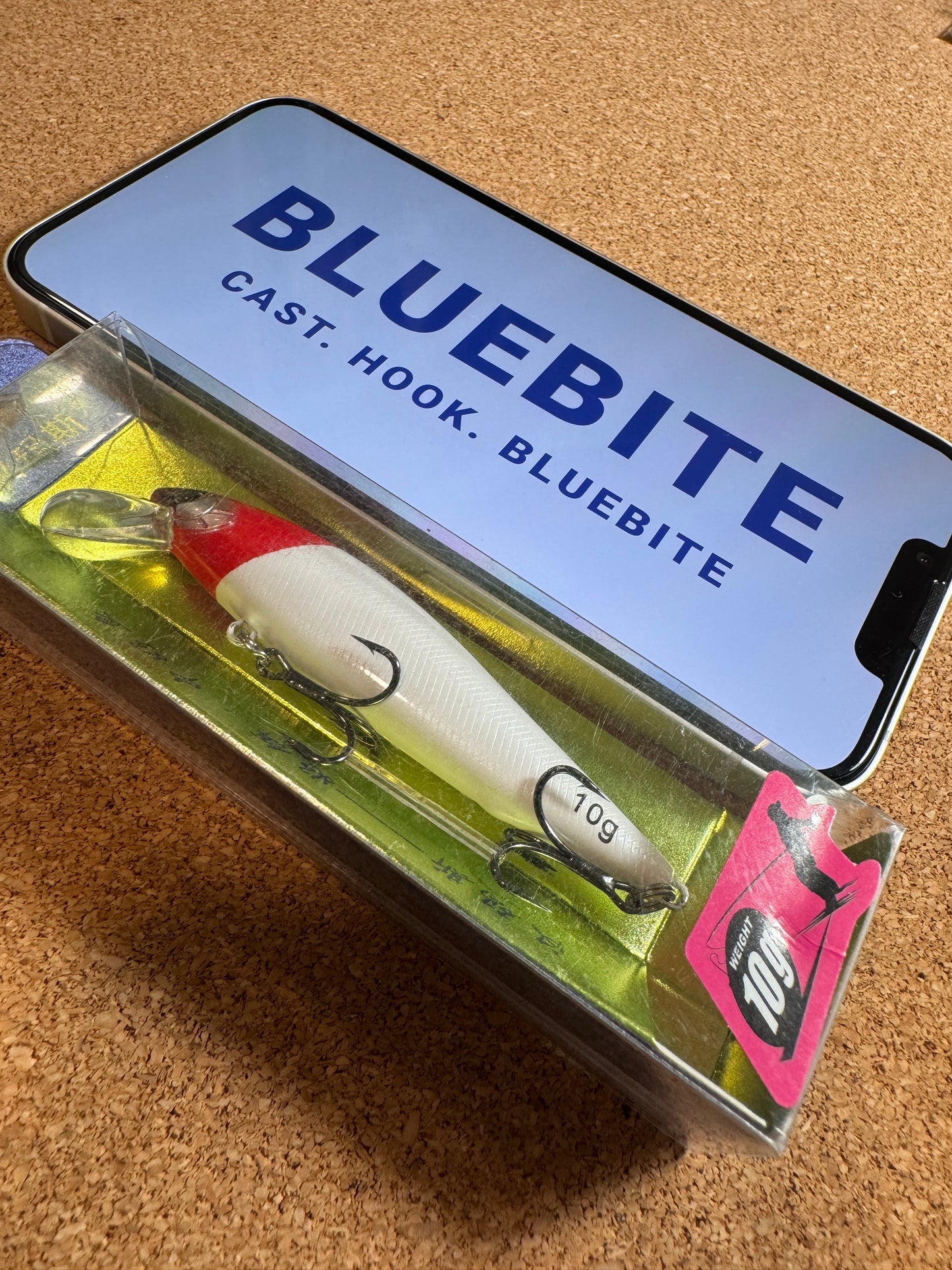 Minnow Lure (Read White) 10g/7g