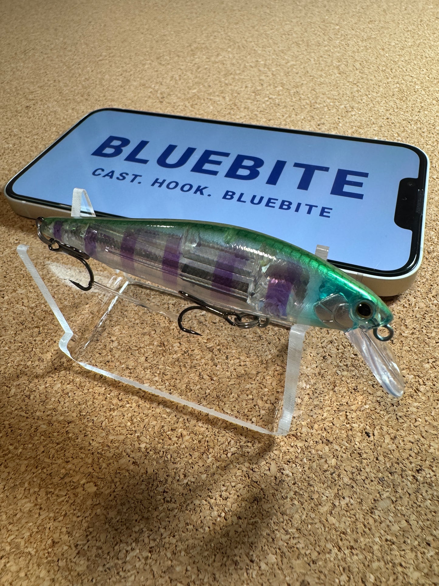 Minnow Lure (Purple Pattern) 14g/10g/7g