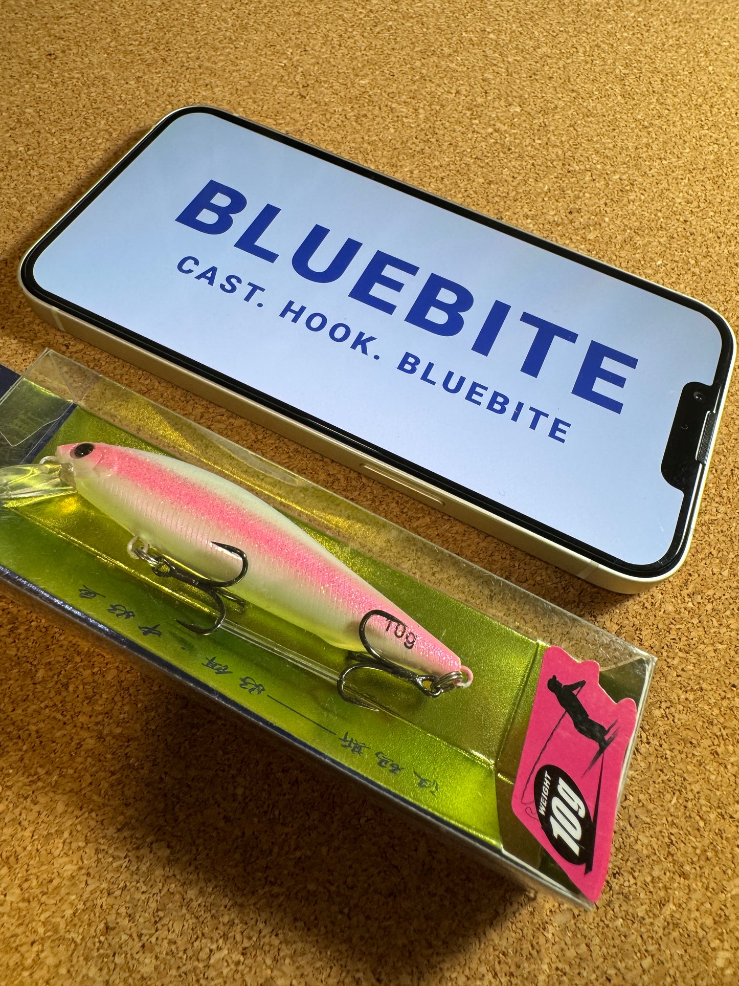 Minnow Lure (Pink White) 10g/7g