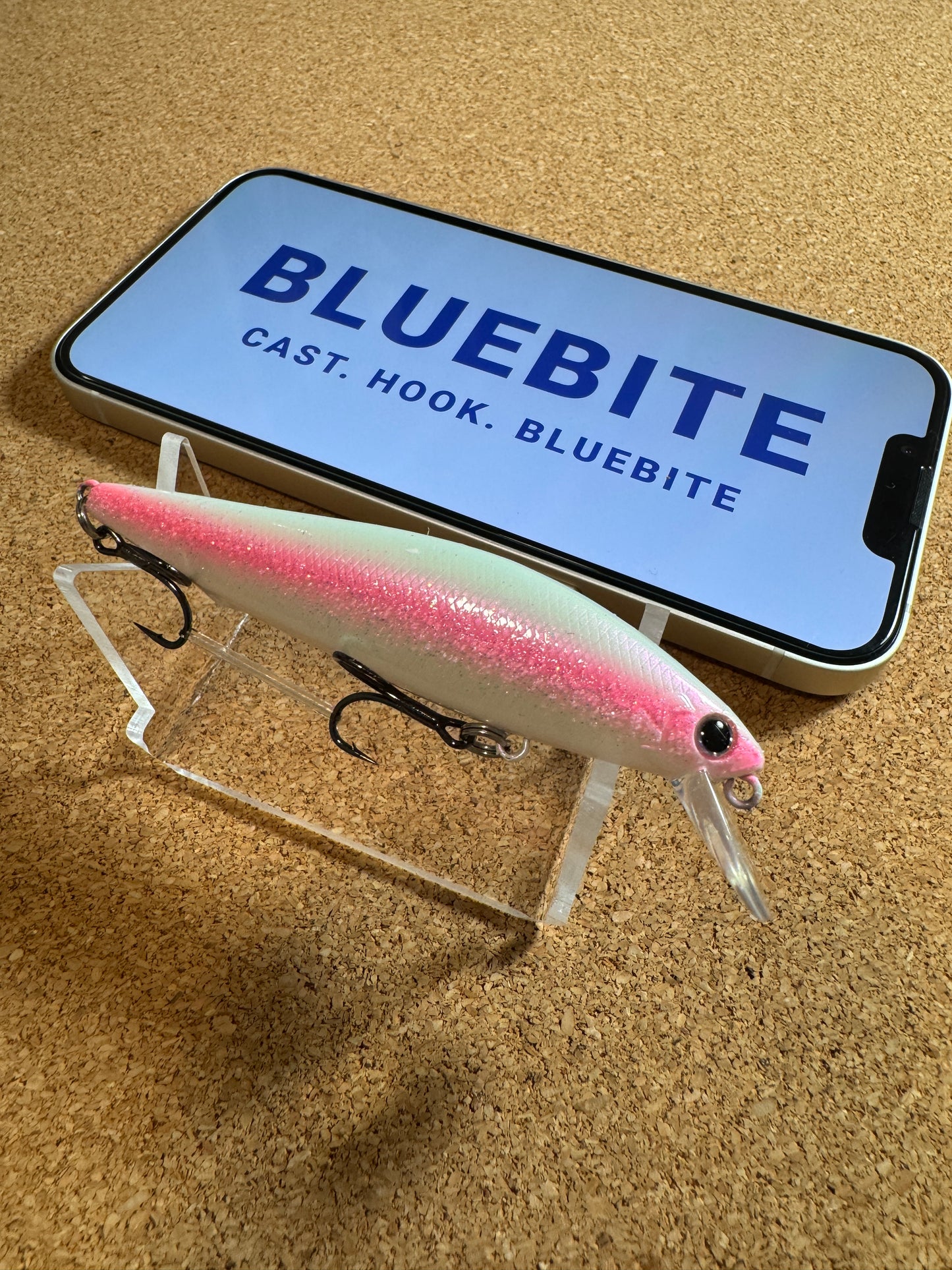 Minnow Lure (Pink White) 10g/7g
