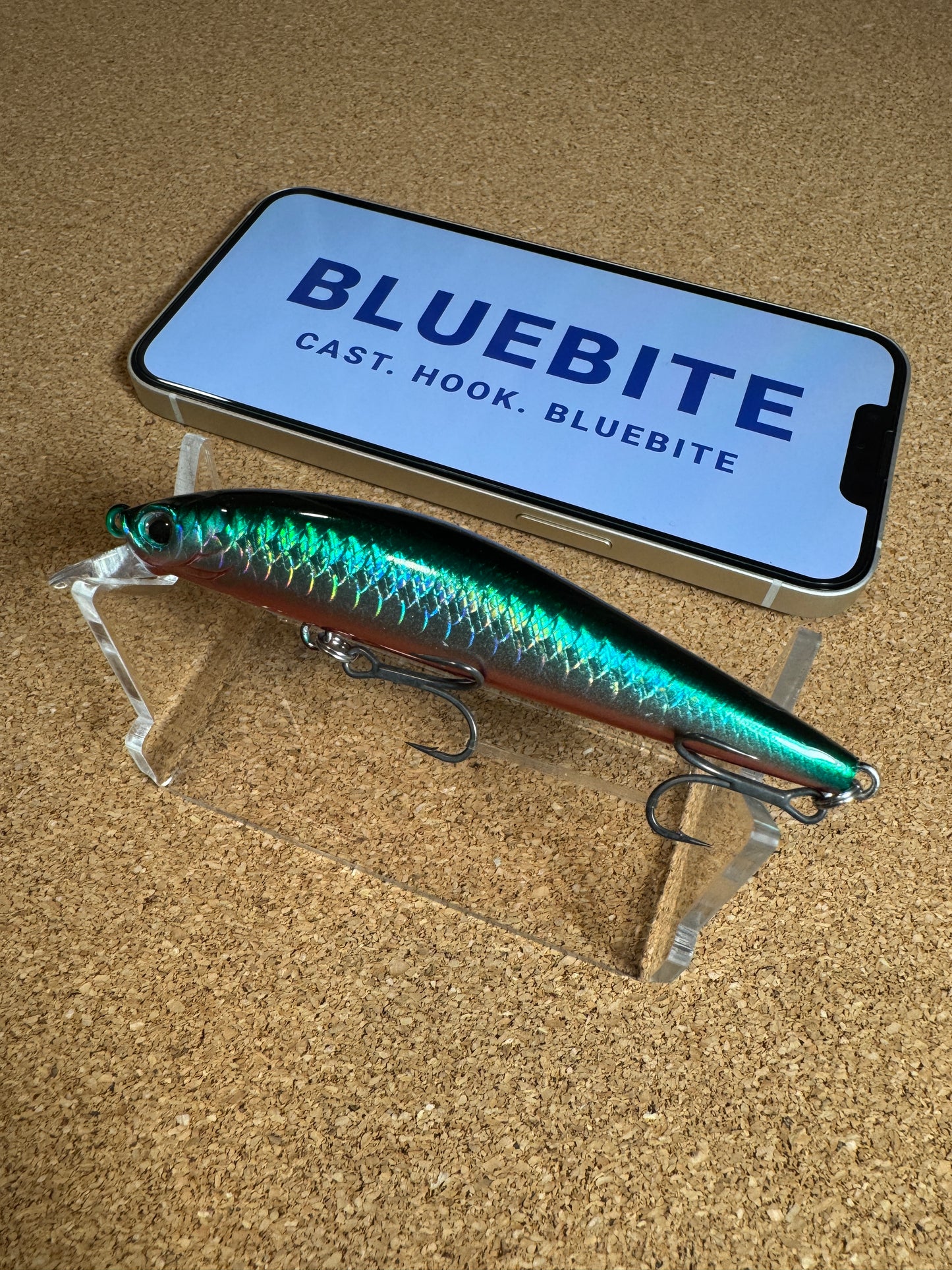 Suspending Minnow (green black) 10g